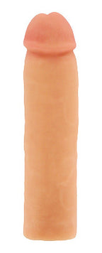 XR Brands Fat Jack Penis Enlarger Sleeve — Bulk Silver Bag - SF-AC841
