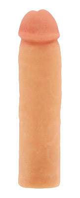 XR Brands Fat Jack Penis Enlarger Sleeve — Bulk Silver Bag - SF-AC841