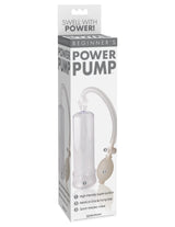 Pipedream Beginner's Power Pump — Clear Penis Pump - PD3241-20
