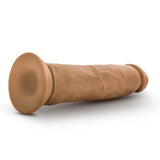 Blush Dr. Skin 9.5 Inch Dildo — Mocha with Suction Cup - BL-26817