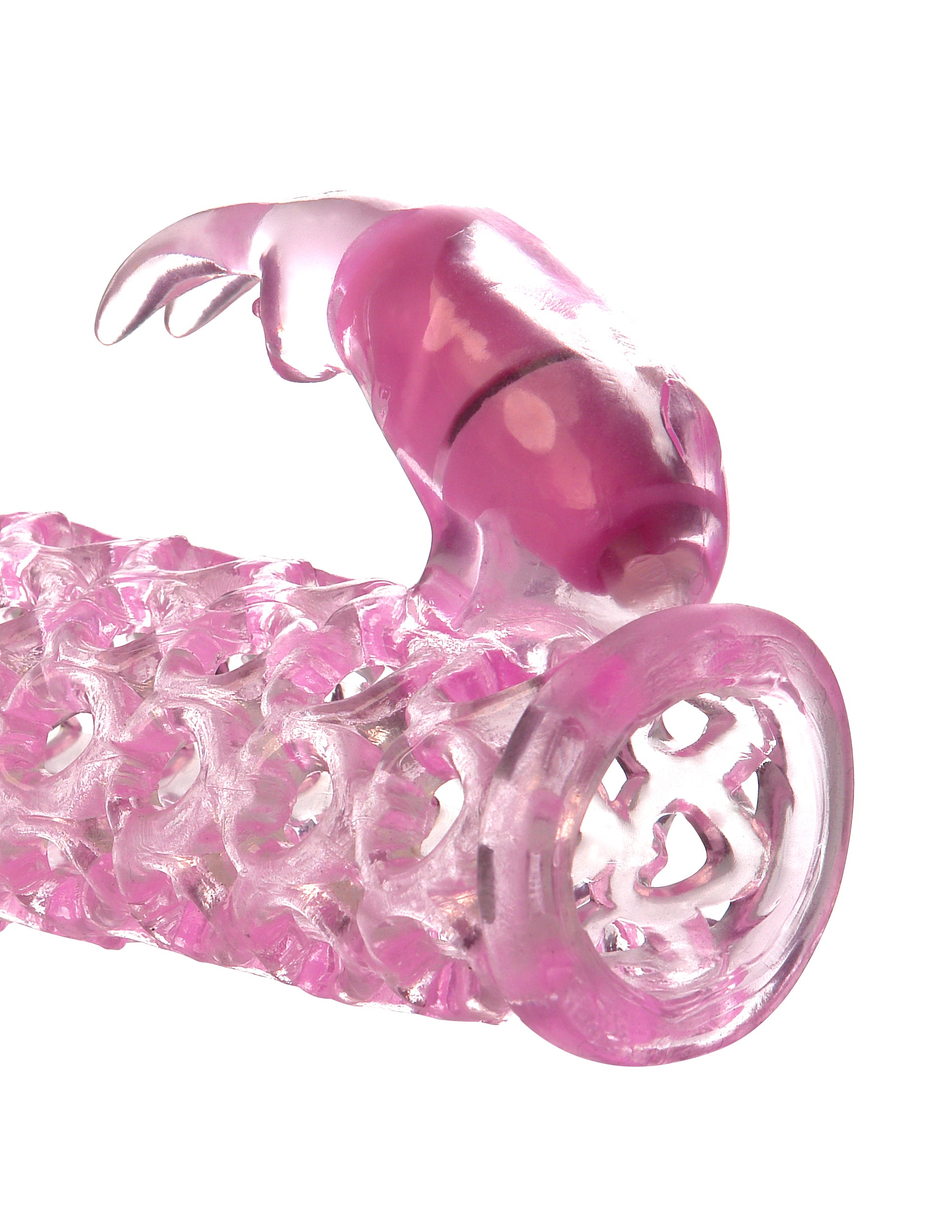 Fantasy X-Tensions Vibrating Couples Cage - Pink by Pipedream