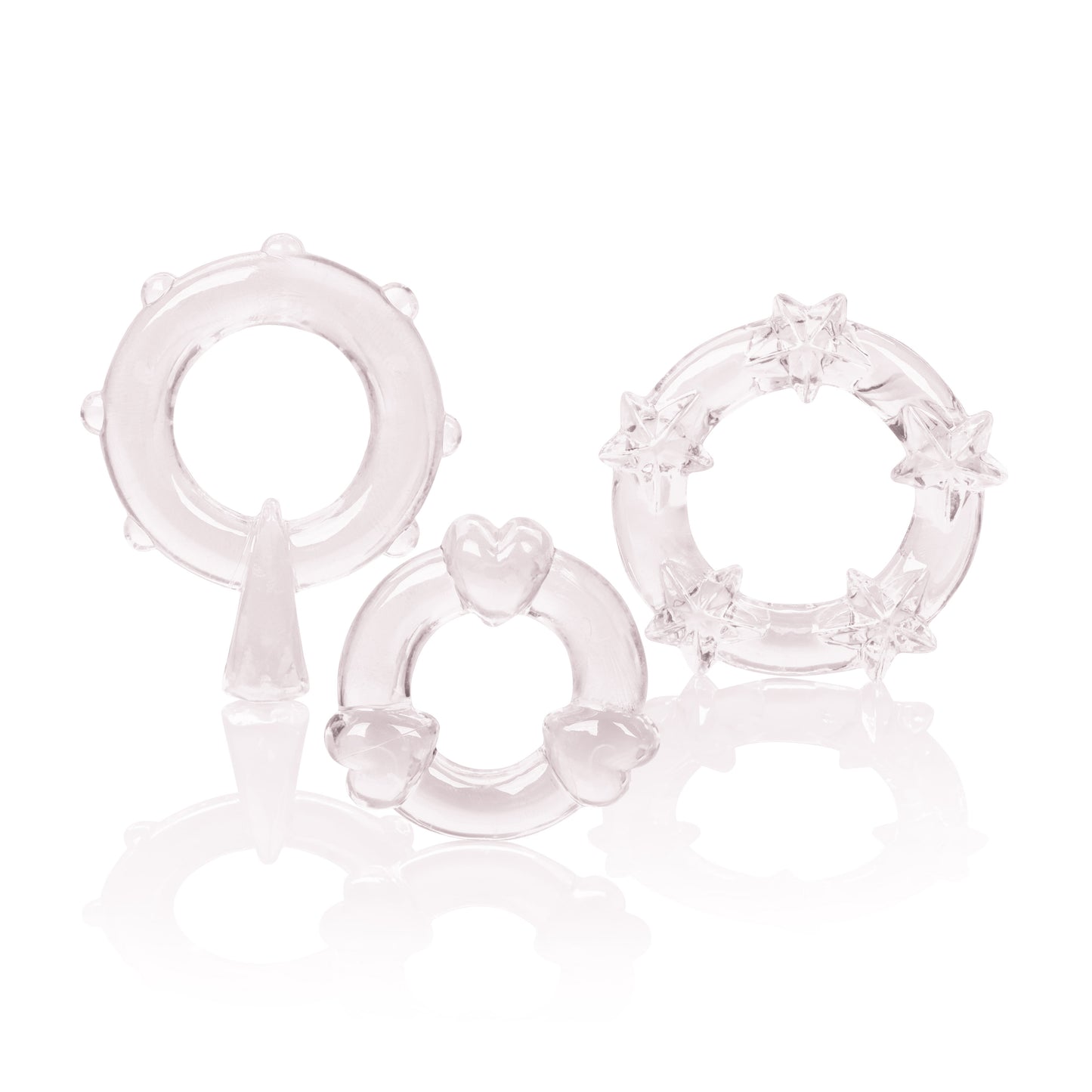 Magic C-Rings - Clear by CalExotics