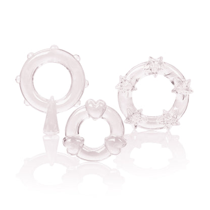Magic C-Rings - Clear by CalExotics