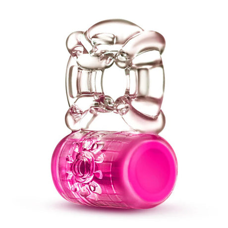 Blush Play With Me Pleaser Rechargeable Vibrating C-Ring — Pink - BL-31610