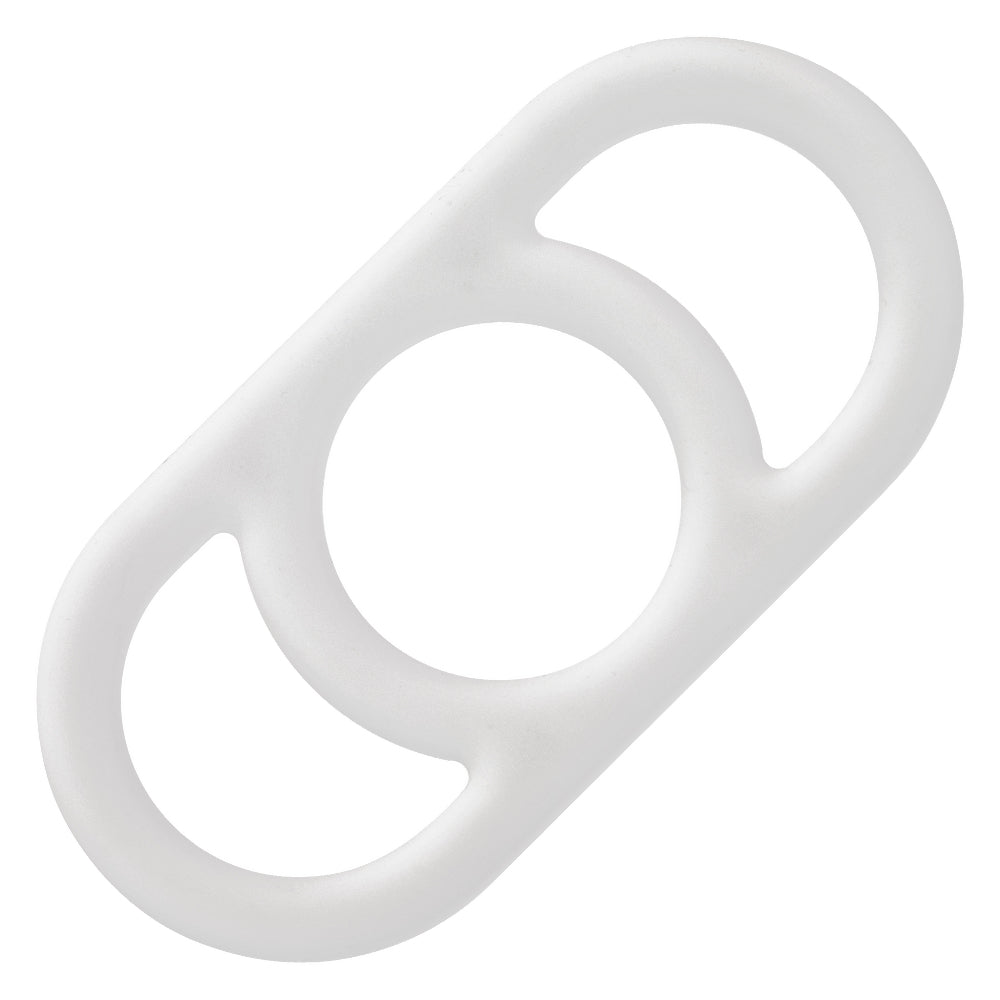 CalExotics Alpha Liquid Silicone Commander Cock Ring — Natural - SE1492202
