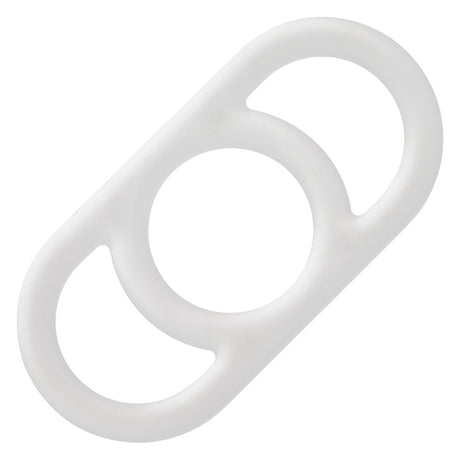 CalExotics Alpha Liquid Silicone Commander Cock Ring — Natural - SE1492202