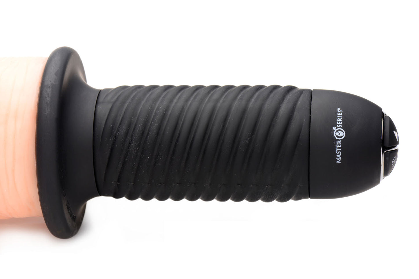 Onslaught 13 Mode XXL Vibrating Giant Dildo Thruster - Flesh by XR Brands