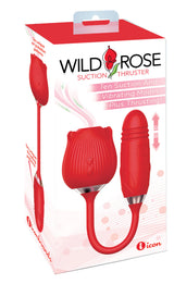 Icon Brands Wild Rose Suction Thruster - Red - IC1702