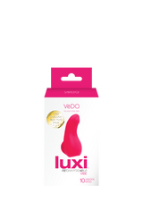 VeDO Luxi Rechargeable Clitoral Finger Vibe, Pink - VI-F2109