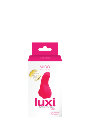 VeDO Luxi Rechargeable Clitoral Finger Vibe, Pink - VI-F2109