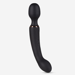 Blush Gia Dual-Ended Rechargeable Vibrator, Black - BL-71105