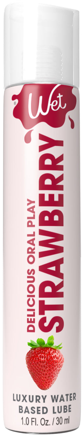 Wet Delicious Strawberry Water-Based Lubricant, 1 oz - WT21523