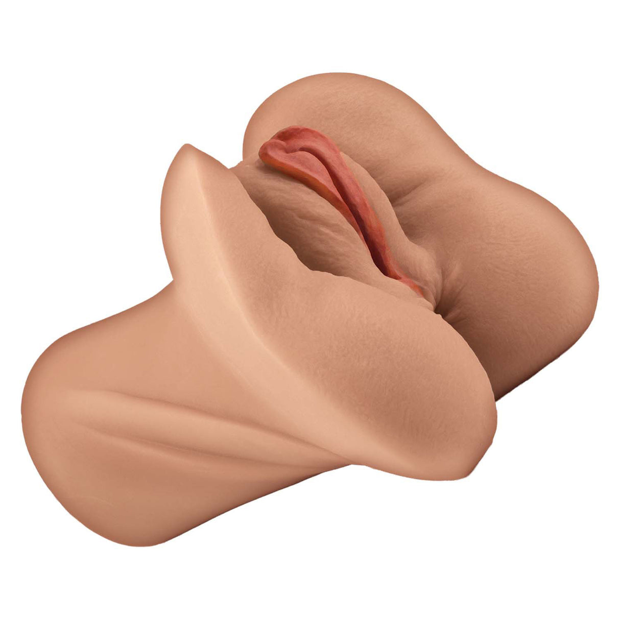 Nasstoys Always Horny Melissa Masturbator – Pussy & Ass, Brown, 6 in - NW3212-2