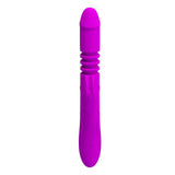 Pretty Love Ward Rechargeable Thrusting Rabbit Vibrator - BI-014399