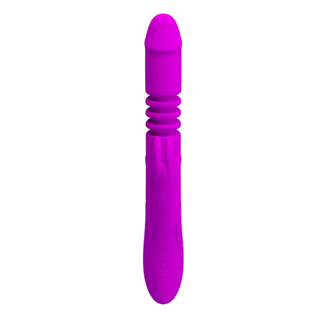 Pretty Love Ward Rechargeable Thrusting Rabbit Vibrator - BI-014399