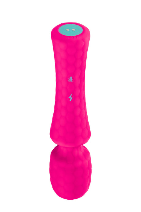 Femme Funn Ultra Wand Vibrator — Pink, Flexible Head - FF-1024-01
