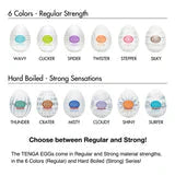 Tenga Egg Cloudy Thick Cloud-Texture Single-Use Sleeve - TN210