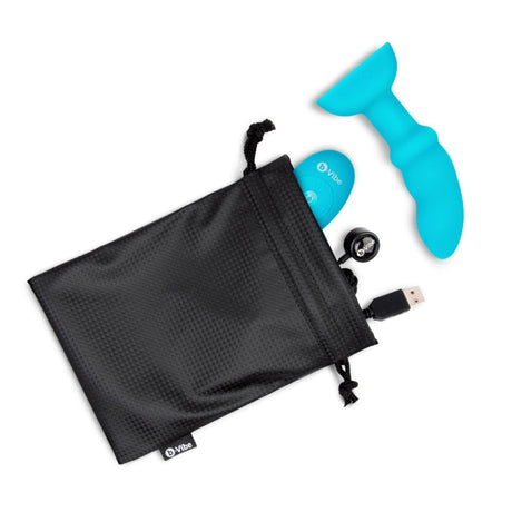 b-Vibe Remote Rimming P-Spot Plug — Rechargeable Anal Plug - BV1320