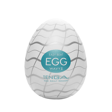 Tenga Egg Wavy II Male Masturbator - TN213