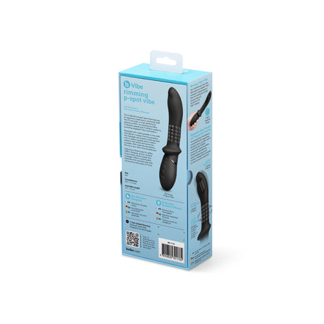b-Vibe Rimming P-Spot Prostate Massager — Dual Rotating & Vibrating - BV1784