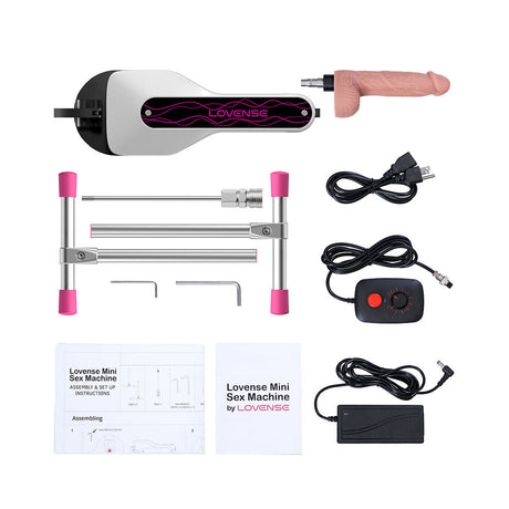 Lovense Mini Sex Machine — Compact App-Controlled Thrusting Machine - LS0289