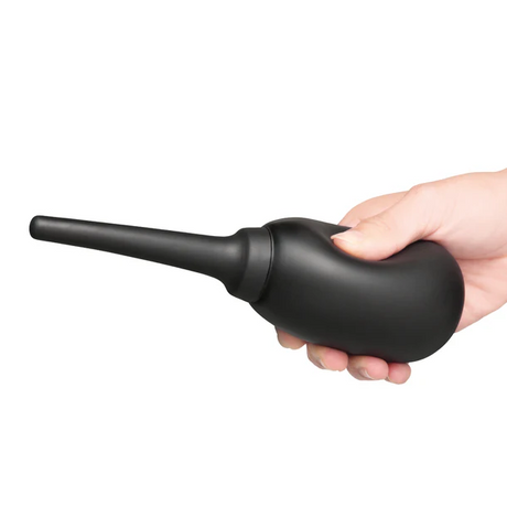 b-Vibe Flexible Silicone Anal Douche, Compact 5 fl. oz - BV7858