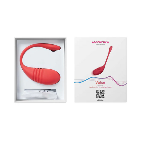 Lovense Vulse Thrusting Egg Vibrator with G-Spot Stimulation - LS0159