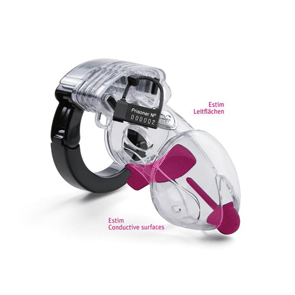 Mystim Pubic Enemy No 2 Cock Cage (E‑Stim, Adjustable) - MY6215
