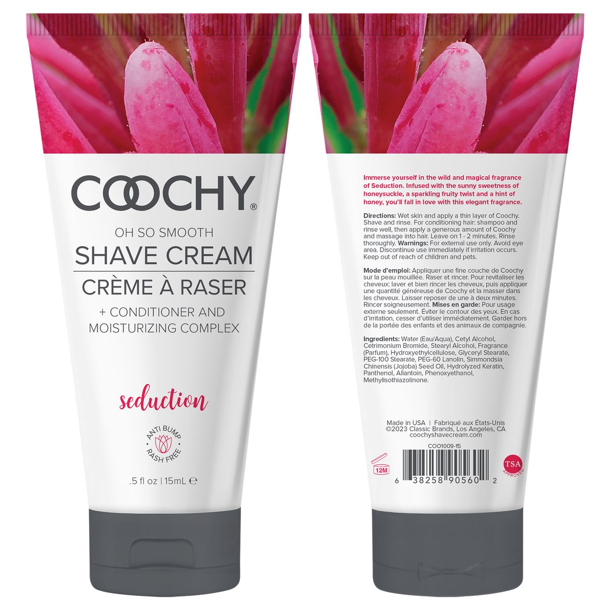 Coochy Seduction Shave Cream — 0.5 fl oz (15 mL) - HP1031