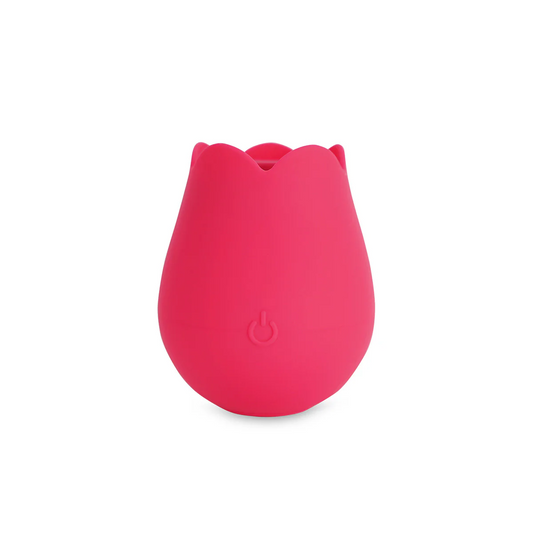 plusOne Rose Arouser — Flower-Shaped Clitoral Vibrator, USB Rechargeable - PO6747N