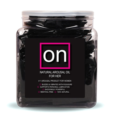 Sensuva ON Natural Arousal Oil — Original, 75 Ampoules (0.3 mL) - SEN-VL184-75F