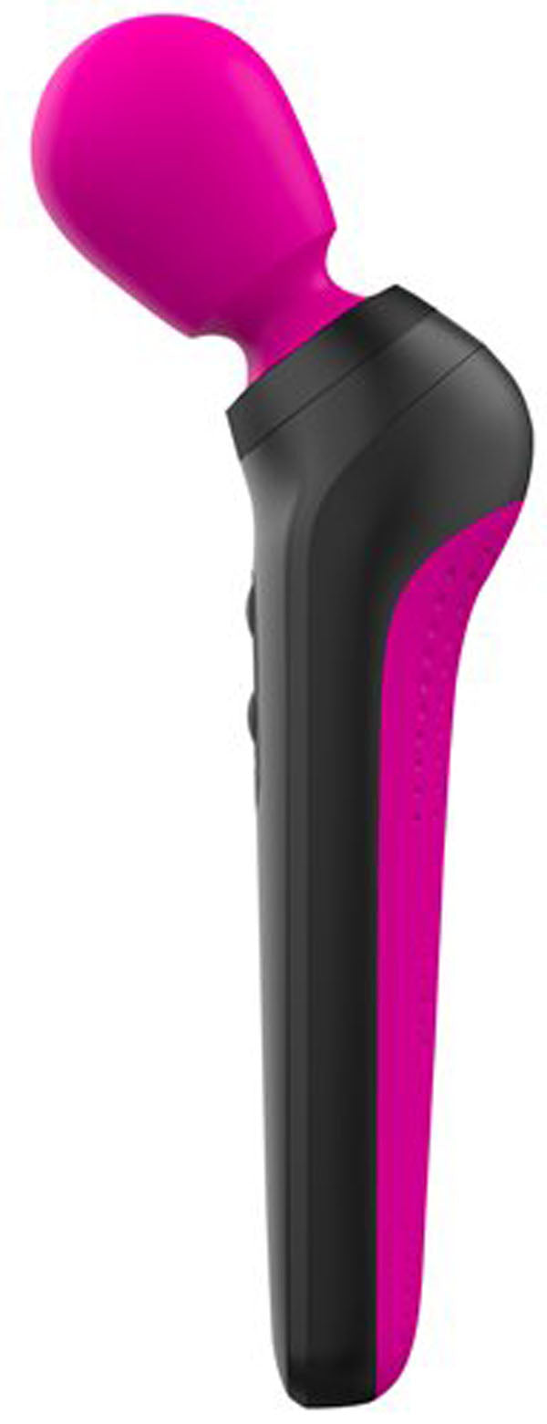 BMS Factory Palmpower Extreme Rechargeable Silicone Wand — Fuchsia - BMS30928
