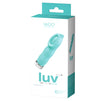 VeDO Luv Plus Rechargeable Mini Vibe - Tease Me Turquoise - VI-M0701