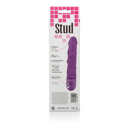 Waterproof Power Stud Rod Dong - Purple by CalExotics