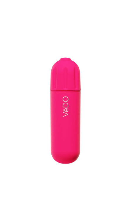 VeDO Nitro Rechargeable Bullet Vibrator, Pink — 3.25 in - VI-F2009