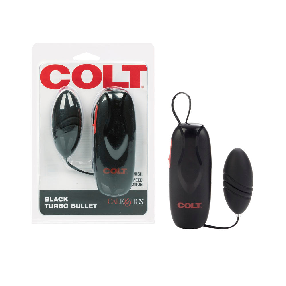 CalExotics Colt Turbo Bullet Vibrator — Black - SE6890402