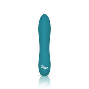 Viben Vivacious Flexible Power Bullet Vibrator — Ocean Blue, Rechargeable - VB-66111