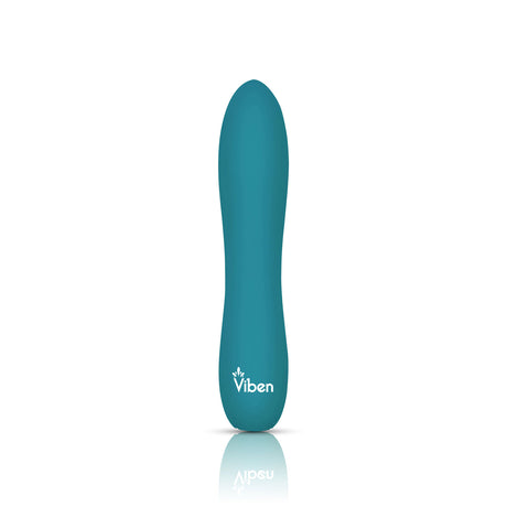 Viben Vivacious Flexible Power Bullet Vibrator — Ocean Blue, Rechargeable - VB-66111