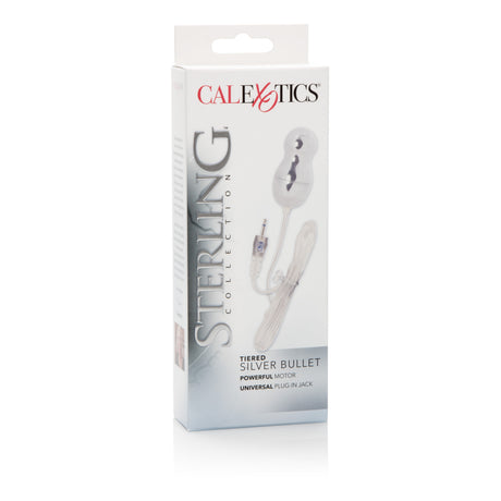 Sterling Collection Triple Tiered Silver Bullet by CalExotics