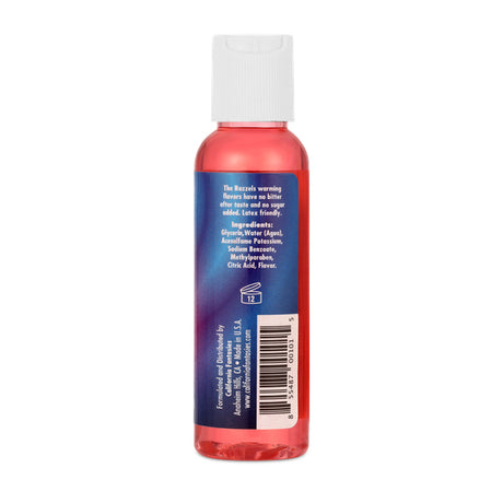 Razzels Warming Lubricant - Sinful Strawberry - 2.5 Oz. Bottle by California Fantasies