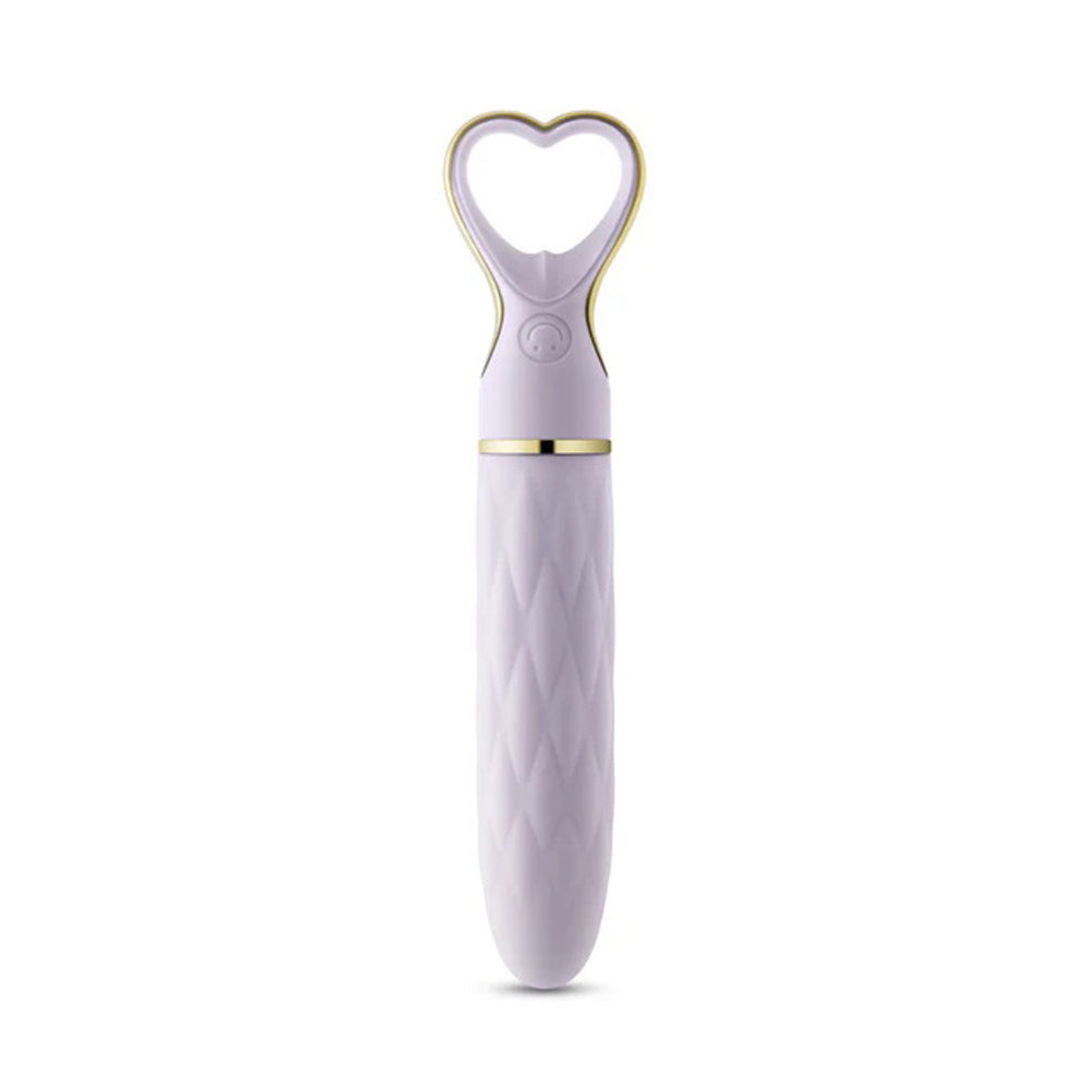 Blush Delice Heartthrob Vibrator — Lavender, 5.5in - BL-23621