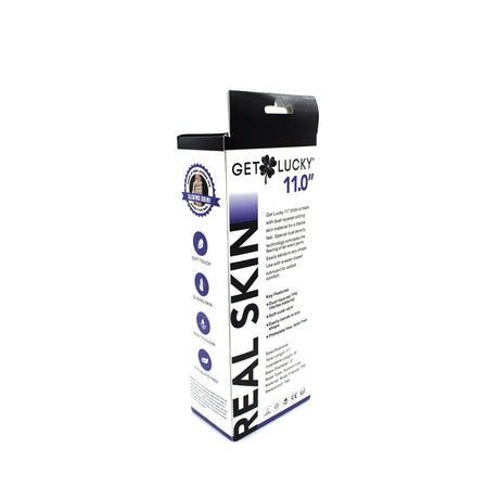 Real Skin 11 Dual Layer Dildo - Beige