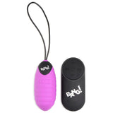 28x Ribbed Silicone Egg - Purple