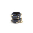 nsnovelties Bondage Couture Wrist Cuff — Blue - NSN-1306-37