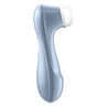 Satisfyer Pro 2 Air-Pulse Clitoral Stimulator, Blue - SAT-J2018-U2-02