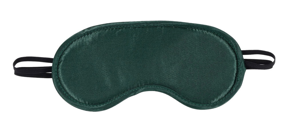 Sportsheets Indica Padded Satin Blindfold, Emerald Green - SS10217