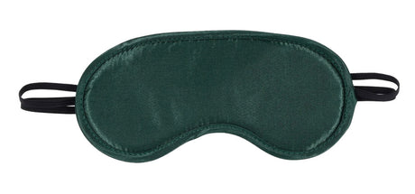 Sportsheets Indica Padded Satin Blindfold, Emerald Green - SS10217