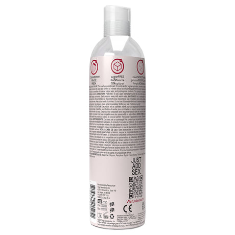 Wet Delights Strawberry Water-Based Flavored Lubricant, 4 oz - WT21525