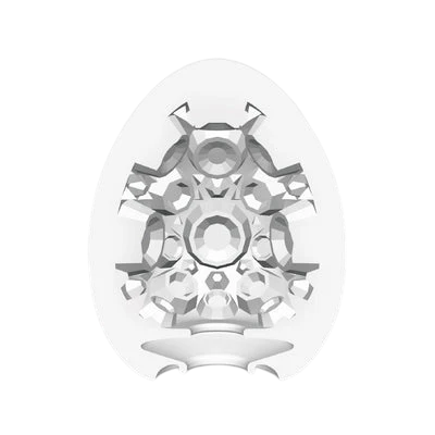 Tenga EGG Crater Single-Use Pleasure Sleeve with Sample Lubricant - TN208