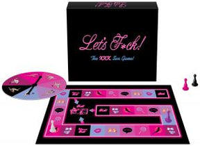 Kheper Games Let's F*Ck! Adult Board Game with Spinner - KG-BGR04